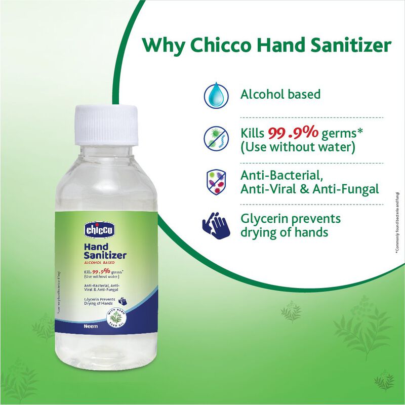 Chicco Hand Sanitizer Neem image number 3